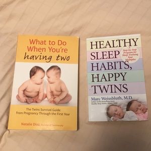 TWIN NEW MOM BOOKS